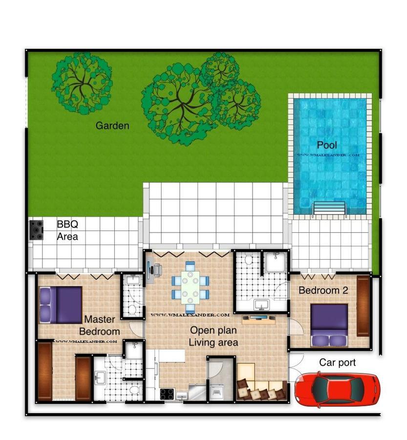Villa Cheloni 2 Bedrooms Kamala Beach Eksteriør billede